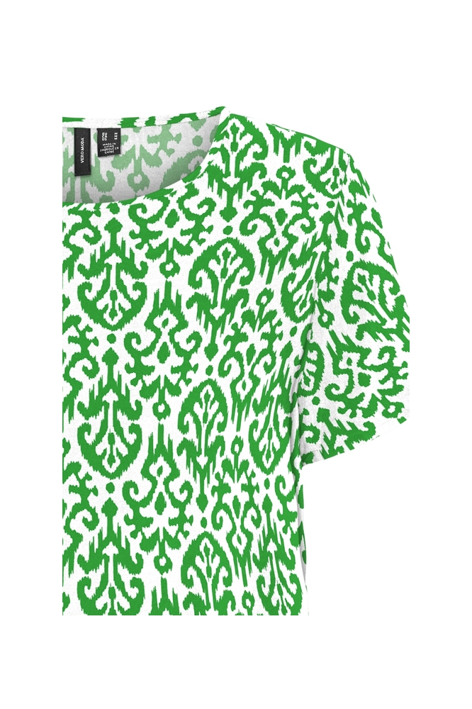 VMEASY JOY S/S TOP WVN GA 10297345 CLASSIC GREEN/KYLIE